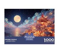 Sinoshow_24085_photorealistic_Small_Italian_Village_by_The_Sea__cc8e1bf0-1604-4ef3-92ac-677e76bb90fa_1 1000 Piezas Rompecabezas Divertido Y Estimulante Juego De Rompecabezas, Juguetes Educativos Únic