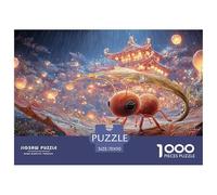 Sinoshow_24085_Pixar-Style_Ant_Under_a_Leaf_in_The_Rain_Cute_ch_968b5010-1173-42ac-8825-7f79b2a1c423_3 1000 Piezas Rompecabezas Estimulante Y Educativo Juego De Rompecabezas, Juego Familiar Anti-Estr