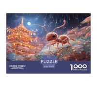 Sinoshow_24085_Pixar-Style_Ant_Under_a_Leaf_in_The_Rain_Cute_ch_968b5010-1173-42ac-8825-7f79b2a1c423_2 1000 Piezas Rompecabezas Estimulante Y Educativo Rompecabezas, Juguetes Educativos Únicos Y Esti