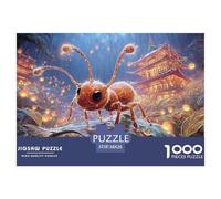 Sinoshow_24085_Pixar-Style_Ant_Under_a_Leaf_in_The_Rain_Cute_ch_968b5010-1173-42ac-8825-7f79b2a1c423_1 1000 Piezas Rompecabezas Estimulante Y Educativo Juego De Rompecabezas, Juego Familiar Anti-Estr