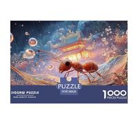Sinoshow_24085_Pixar-Style_Ant_Under_a_Leaf_in_The_Rain_Cute_ch_968b5010-1173-42ac-8825-7f79b2a1c423_4 1000 Piezas Rompecabezas Difícil, Desafiante, Casi Imposible Juego De Rompecabezas, Juego Famili