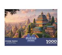 Sinoshow_24085_The_Ancient_Chinese_City_of_aido_Was_Brightly_li_b48d2102-1a2d-4c11-9be9-79188303851c_1 1000 Piezas Rompecabezas Estimulante Y Educativo Rompecabezas, Juego Familiar Anti-Estrés, Regal