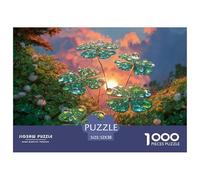Sinoshow_24085_The_Background_is_a_Blurry_Green_Field_of_Clover_2a79496d-fc10-4750-8b08-ab35f96665c0_2 1000 Piezas Rompecabezas Divertido Y Estimulante Rompecabezas, Juego Familiar Anti-Estrés, Jugue