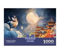 Sinoshow_24085_The_Background_is_The_Night_Sky_with_Clouds_and__2aee4dd3-e754-4cff-af3f-37a39aeb8a14_2 1000 Piezas Jigsaw Puzzle Estimulante Y Educativo Juego De Rompecabezas, Juguetes Educativos Úni