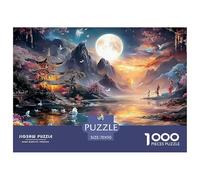 Sinoshow_24085_The_Beautiful_Moon_is_Hanging_in_The_Sky._Theres_0d0dd518-faed-4e57-a06b-d8f32bca79df_2 (1) 1000 Piezas Rompecabezas Difícil, Desafiante, Casi Imposible Juego De Rompecabezas, Regalo D