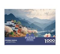 Sinoshow_24085_The_Chinese_Countryside_Features_Houses_on_The_r_9ad73da7-dc97-4e7c-a81a-4ad67567cf6e_1 1000 Piezas Rompecabezas Estimulante Y Educativo Rompecabezas, Imágenes Vi
