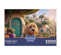 Sinoshow_24085_The_Cute_and_Fluffy_Dog_MAX_from_The_Movie_Dream_b4a5e610-fc69-4bc9-8fc9-6ca6177b0b13_1 1000 Piezas Rompecabezas Estimulante Y Educativo Juego De Rompecabezas, Juego Familiar Anti-Estr