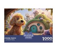 Sinoshow_24085_The_Cute_and_Fluffy_Dog_MAX_from_The_Movie_Dream_b4a5e610-fc69-4bc9-8fc9-6ca6177b0b13_2 1000 Piezas Rompecabezas Difícil, Desafiante, Casi Imposible Juego De Rompecabezas, Juguetes Edu