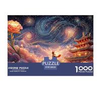 Sinoshow_24085_The_Little_Prince_and_His_Fox_Stand_on_an_Island_04b94732-ec98-42ad-9efe-548fda241e07_1 1000 Piezas Rompecabezas Difícil, Desafiante, Casi Imposible Juego De Rompecabezas, Juego Famili