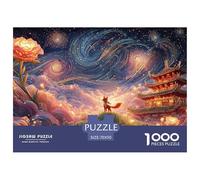 Sinoshow_24085_The_Little_Prince_and_His_Fox_Stand_on_an_Island_04b94732-ec98-42ad-9efe-548fda241e07_1 1000 Piezas Rompecabezas Estimulante Y Educativo Juego De Rompecabezas, Juego Familiar Anti-Estr