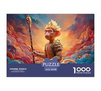 Sinoshow_24085_The_Monkey_King_Sitting_on_The_Clouds_with_His_g_f0b9cf1d-2dcb-4d76-b672-5c8e4e9ab26d_2 1000 Piezas Jigsaw Puzzle Estimulante Y Educativo Juego De Rompecabezas, Juguetes Educativos Úni