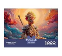 Sinoshow_24085_The_Monkey_King_Sun_Wukong_meditates_on_The_clou_46ae1cd0-8369-4ef8-b646-473ff5de9533_3 1000 Piezas Jigsaw Puzzle Difícil, Desafiante, Casi Imposible Rompecabezas, Juguetes Educativos