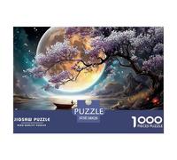 Sinoshow_24085_The_Moon_is_Big_and_Round_Hanging_High_in_The_SK_aaf364c4-1a02-4508-a776-803e3a33624b_3 (1) 1000 Piezas Rompecabezas Difícil, Desafiante, Casi Imposible Juego De Rompecabezas, Juguetes