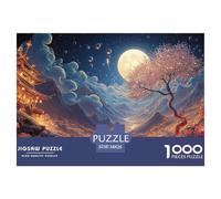 Sinoshow_24085_The_Moon_Shines_Brightly_in_The_Night_Sky_illumi_db79c620-e1e4-4838-abae-a4a0fe1ed483_2 1000 Piezas Rompecabezas Estimulante Y Educativo Rompecabezas, Juguetes Educativos Únicos Y Esti