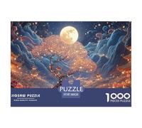Sinoshow_24085_The_Moon_Shines_Brightly_in_The_Night_Sky_illumi_db79c620-e1e4-4838-abae-a4a0fe1ed483_4 1000 Piezas Rompecabezas Estimulante Y Educativo Juego De Rompecabezas, Juego Familiar Anti-Estr