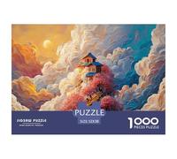 Sinoshow_24085_The_Sky_is_Full_of_White_Clouds_and_Theres_an_an_a0a68d0b-fcb2-40cd-abbf-03fdf5109792_3 1000 Piezas Rompecabezas Divertido Y Estimulante Juego De Rompecabezas, Im