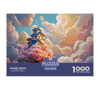 Sinoshow_24085_The_Sky_is_Full_of_White_Clouds_and_Theres_an_an_a0a68d0b-fcb2-40cd-abbf-03fdf5109792_1 1000 Piezas Jigsaw Puzzle Difícil, Desafiante, Casi Imposible Juego De Rompecabezas, Regalo De N