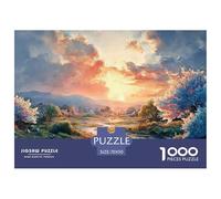 Sinoshow_24085_The_Sky_is_Painted_with_Vibrant_Colors_reflectin_2ba42391-82b4-4e50-9fd3-93a73a1a16c2_3 1000 Piezas Jigsaw Puzzle Difícil, Desafiante, Casi Imposible Rompecabezas, Juguetes Educativos