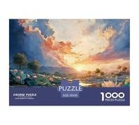 Sinoshow_24085_The_Sky_is_Painted_with_Vibrant_Colors_reflectin_2ba42391-82b4-4e50-9fd3-93a73a1a16c2_4 1000 Piezas Rompecabezas Divertido Y Estimulante Rompecabezas, Juguetes Educativos Únicos Y Esti