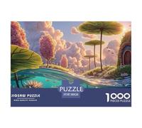 Sinoshow_24085_The_Water_Surface_is_Sparkling_and_There_Are_gre_f0abb43d-6e82-436a-9500-d54cbced8bc2_1 1000 Piezas Rompecabezas Estimulante Y Educativo Rompecabezas, Juego Familiar Anti-Estrés, Regal
