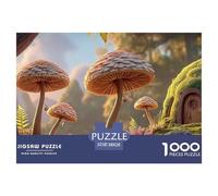 Sinoshow_24085_Three_Small_Mushrooms_and_One_Fern_in_The_Forest_2d319f31-9afa-4b6e-aa82-2f7c0aefc627_1 1000 Piezas Rompecabezas Difícil, Desafiante, Casi Imposible Juego De Rompecabezas, Regalo De Na