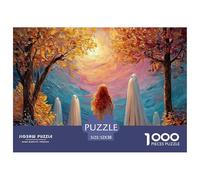Sinoshow_24085_Three_White_Ghosts_Three_Ghostly_Figures_in_The__0feae218-3c80-4aa2-9c57-7c07868ae1ae_4 1000 Piezas Jigsaw Puzzle Difícil, Desafiante, Casi Imposible Juego De Rompecabezas, Juguetes Ed