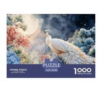 Sinoshow_24085_White_Snowflakes_Shimmer_in_The_Moonlight_as_if__03fdeb72-8c23-45e8-91e8-fb53603c030a_3 1000 Piezas Jigsaw Puzzle Difícil, Desafiante, Casi Imposible Rompecabezas, Co