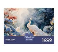 Sinoshow_24085_White_Snowflakes_Shimmer_in_The_Night_Sky_creati_44d9ea1a-358e-438c-acd1-b5291adf7400_4 1000 Piezas Rompecabezas Divertido Y Estimulante Juego De Rompecabezas, Im