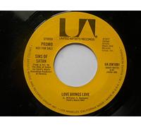 Sins Of Satan Love Brings Love 7" United Artists UAXW 1091 EX 1977 US pressing, mono & stereo mixes