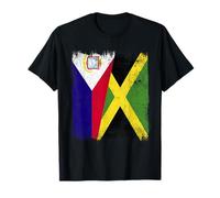 Sint Maarten Bandera de Jamaica Sint Maartener Jamaicana Camiseta