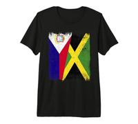 Sint Maarten Bandera de Jamaica Sint Maartener Jamaicana Camiseta Premium
