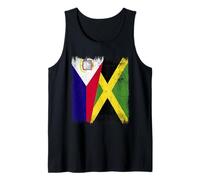 Sint Maarten Bandera de Jamaica Sint Maartener Jamaicana Camiseta sin Mangas