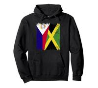 Sint Maarten Bandera de Jamaica Sint Maartener Jamaicana Sudadera con Capucha