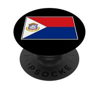 Sint Maarten Bandera San Maarten Carribean PAÍSES Bajos PopSockets PopGrip Adhesivo