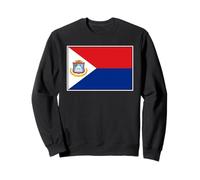 Sint Maarten Bandera San Maarten Carribean PAÍSES Bajos Sudadera