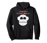 Sintaxis de Datos del desarrollador de Code Monkey Sudadera con Capucha