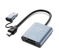 Sintech Lector de tarjetas A/SD CFexpress, USB 3.1 Gen 2 10Gbps CFexpress A, adaptador de tarjeta de memoria USB 3.0 SD SDXC, compatible con Sony Tough CEA-G80T/G160T