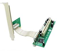 Sintech PCI-E Express 1X to PCI 32bits Adapter with Flex Cable Adaptador de Cable