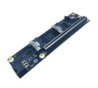 Sintech Slimline SAS SFF-8654 8i a PCIe 4.0, SFF8654 8i PCI-Express 16x Adaptador con puerto de alimentación ATX de 6 pines para tarjeta gráfica GPU de juego externa