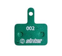 Sinter Pastillas de Freno de Disco - 002 Shimano B S2032 - Un par de latas de Metal cardadas 2022: Verde Talla única