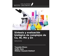 Síntesis y evaluación biológica de complejos de Cu, Ni, Mn y Zn: Azitromicina