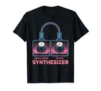 Sintetizador analógico Retro oscilador Modular de Sintetizador Camiseta