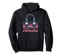 Sintetizador analógico Retro oscilador Modular de Sintetizador Sudadera con Capucha