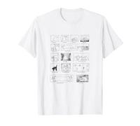 Sintetizador Cat Producer Analog Synth Studio Gear Effect Camiseta, Hombre, Blanco, XL