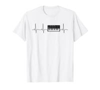 Sintetizador de música digital analógica. Camiseta