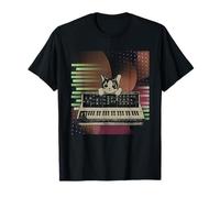 Sintetizador Modular Retro Productor de Música Analógica Camiseta