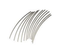 Sintoms REF280140 Reparación Trastes Plata Niquel Extra Duro 2,8mm Jumbo Fret Wire para Guitarra Ibanez ESP Jackson Hard Rock Metal