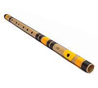 Sintonizado de fábrica 440 Hz Indian G Bass 26 pulgadas (65 cm) Indian Bansuri Flauta transversal.