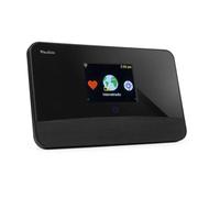 Audizio Livorno - Radio Dab+/FM Bluetooth y WiFi Acabado Negro AUX Alarma | AUX, Bluetooth, WiFi y radio DAB+/FM, pantalla a color, función de alarma, óptimo y, para el hogar y exteriores