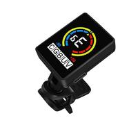 Sintonizador con clip de 1 a 6 piezas Pantalla LCD Sintonizador electrónico Sintonizador giratorio 360 accesorios violín (Color : 6pcs)
